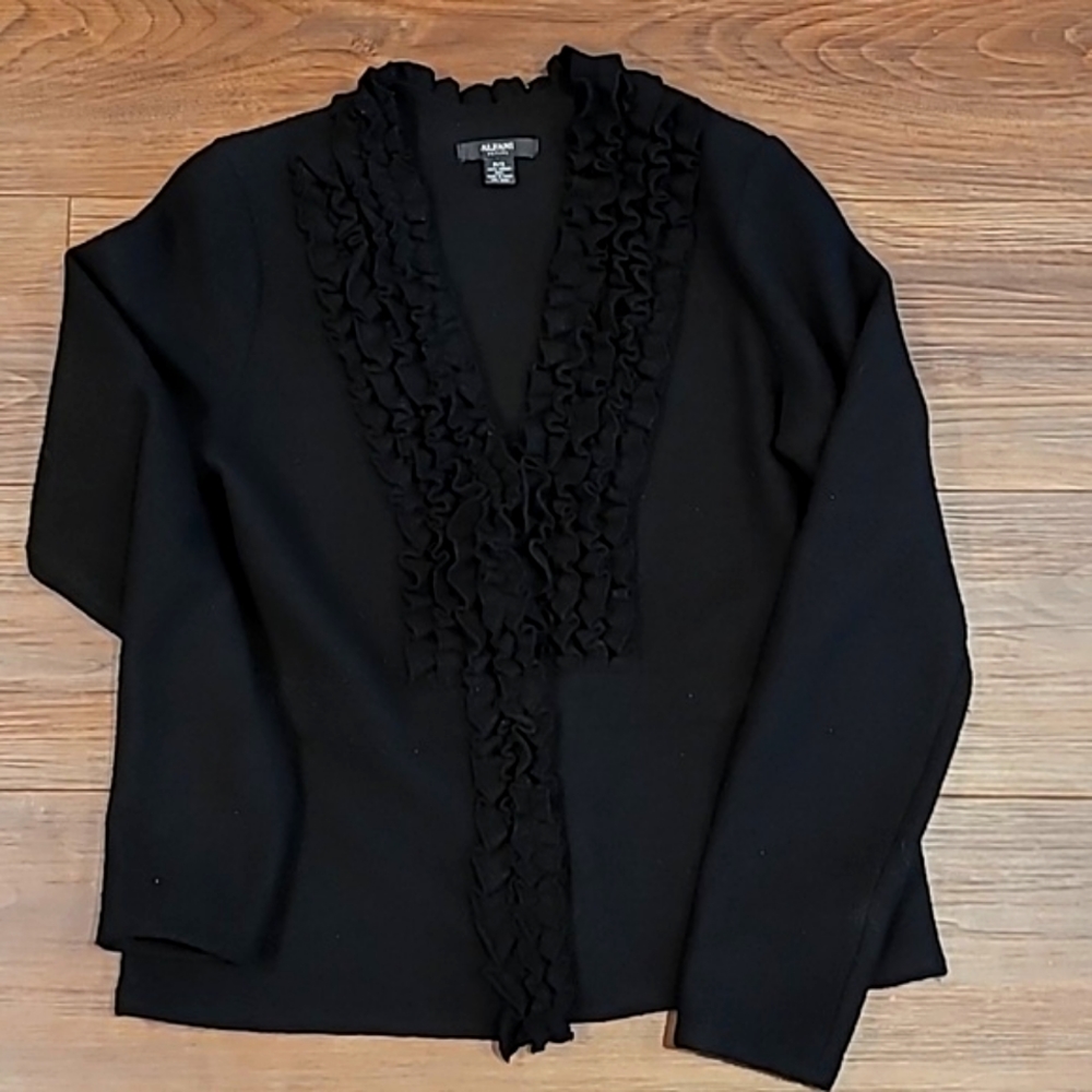 ALFANI 100% Morano wool jacket blazer Long Sleeves used